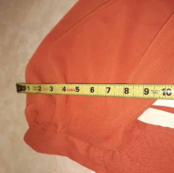 Elegant Rust Tiered Dress - Picture 4 of 15